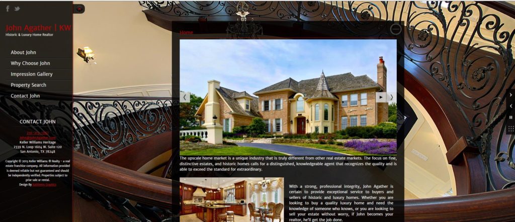 Custom Home Builder Websites by Kathleen's Graphics