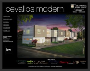 Custom Home Builder Websites by Kathleen's Graphics