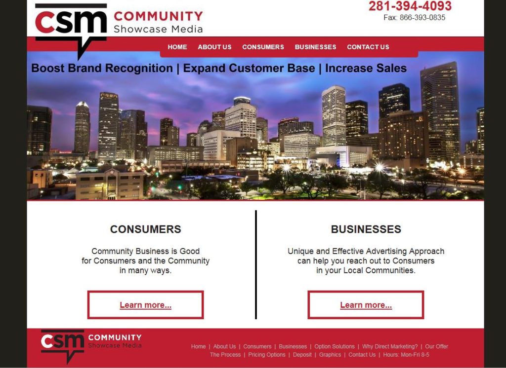 Website Design Services by Kathleen's Graphics