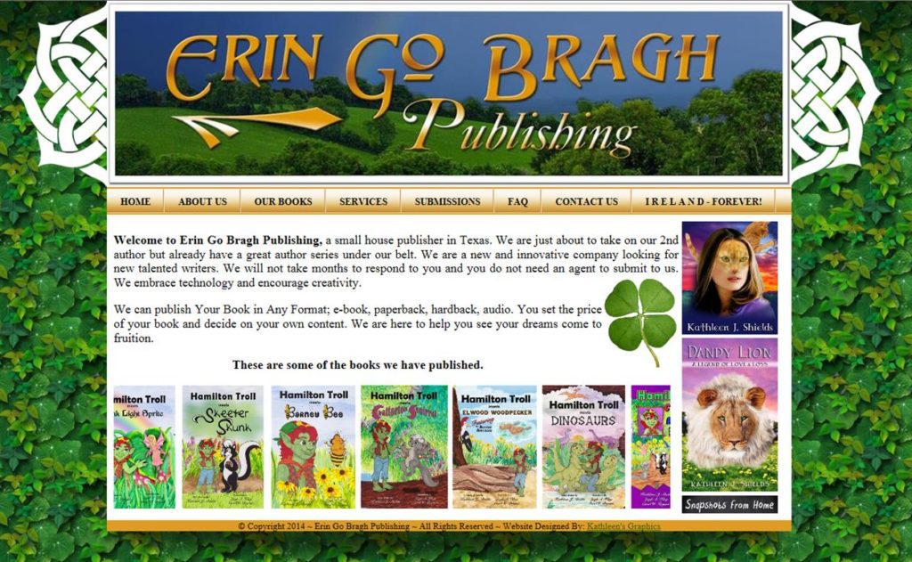 Website Design Services by Kathleen's Graphics