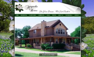 Custom Home Builder Websites by Kathleen's Graphics