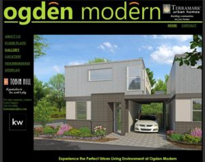 Custom Home Builder Websites by Kathleen's Graphics