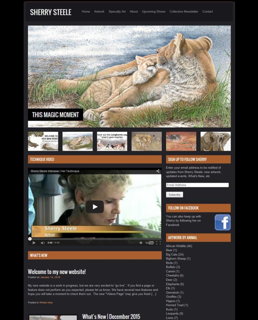 Website Design Services by Kathleen's Graphics